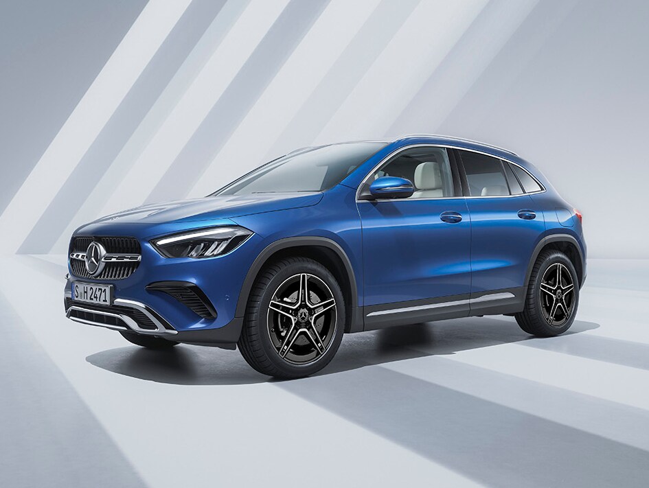 O novo Mercedes-Benz GLA com a linha de equipamentos Progressive.