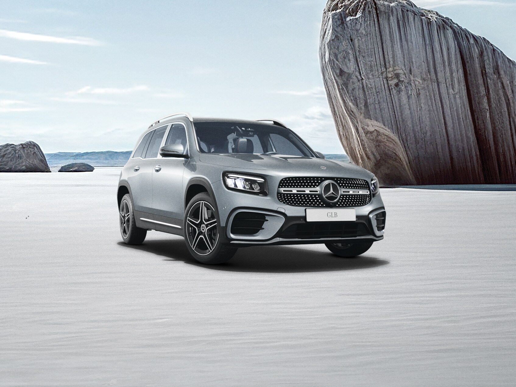 O GLB SUV da Mercedes-Benz.
