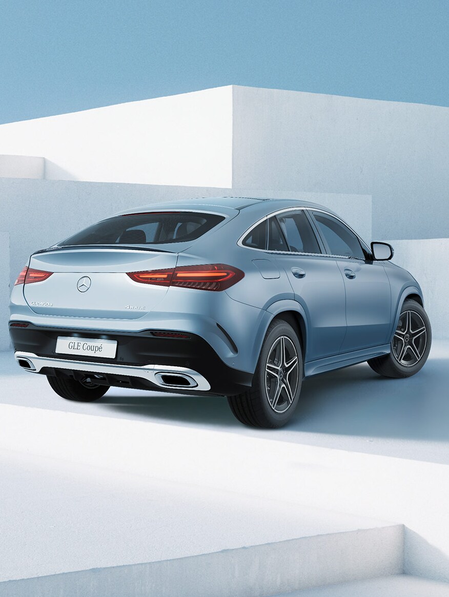 O GLE Coupé da Mercedes-Benz em ambiente fantasia.