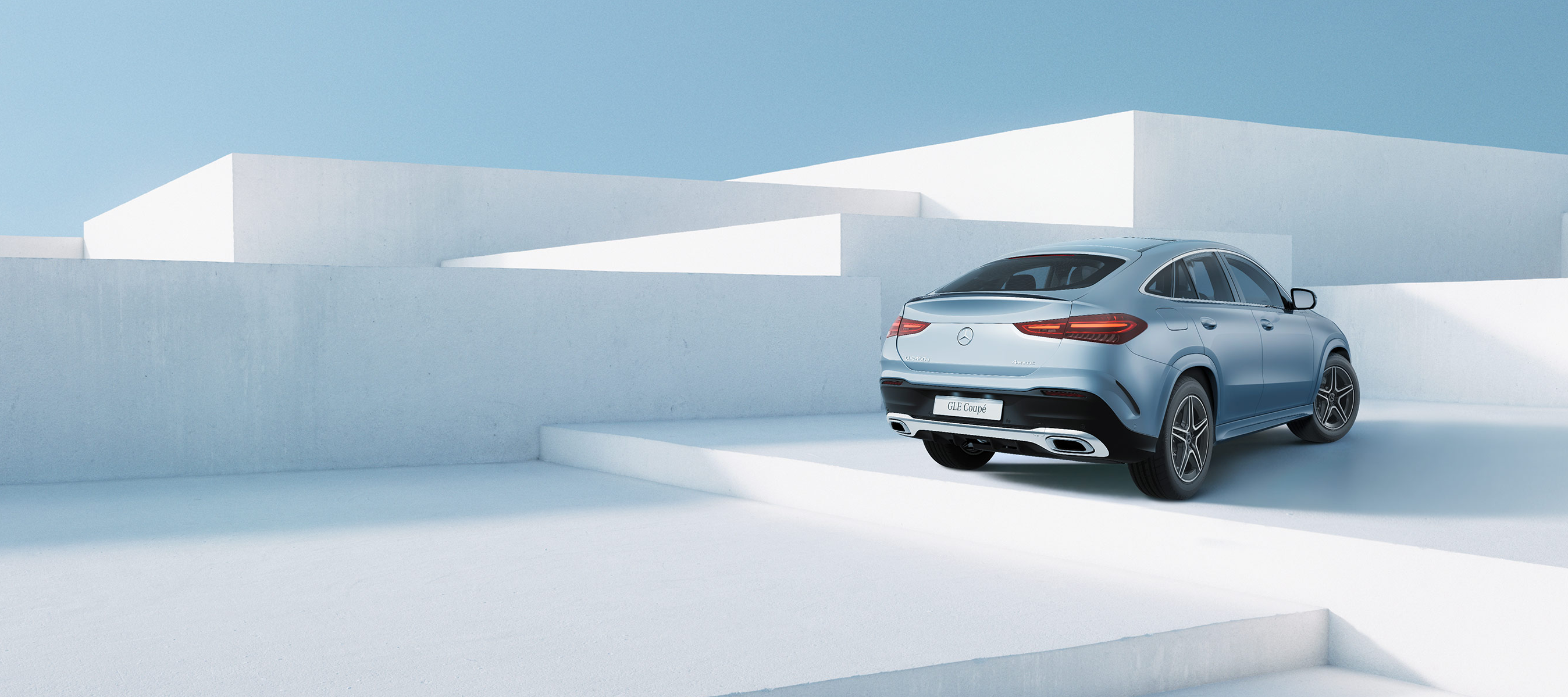 GLE Coupé | Mercedes-Benz O GLE Coupé da Mercedes-Benz em ambiente fantasia.