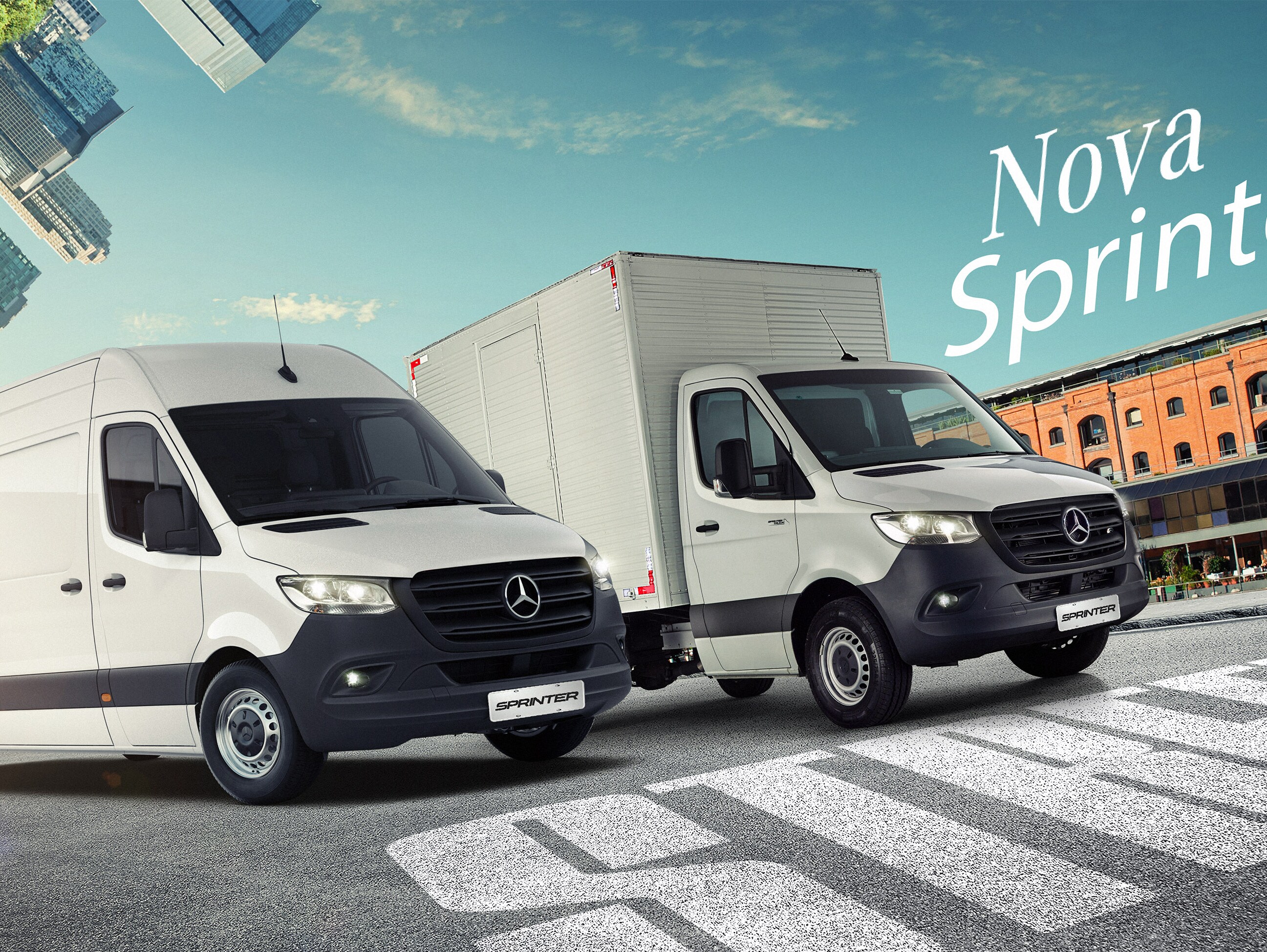 A Sprinter Street com motor inovador
