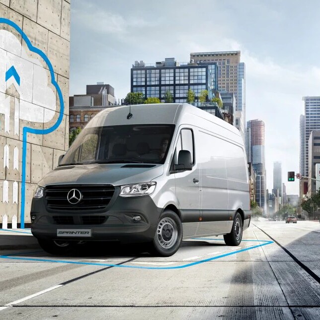 O Sprinter Furgão da Mercedes-Benz.