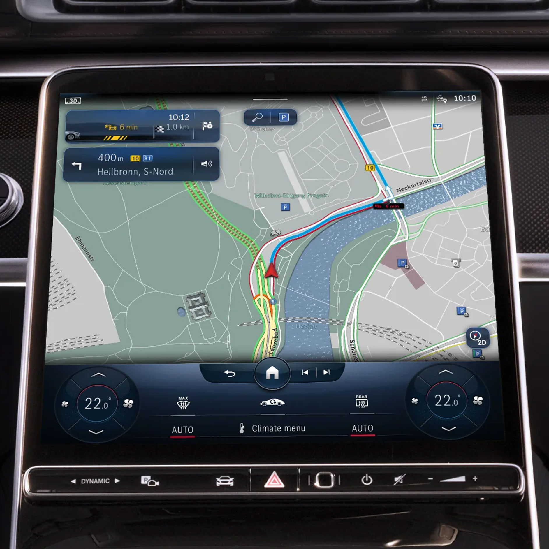 Live Traffic Information | Navegação | Mercedes-Benz A navegação com Live Traffic Information.