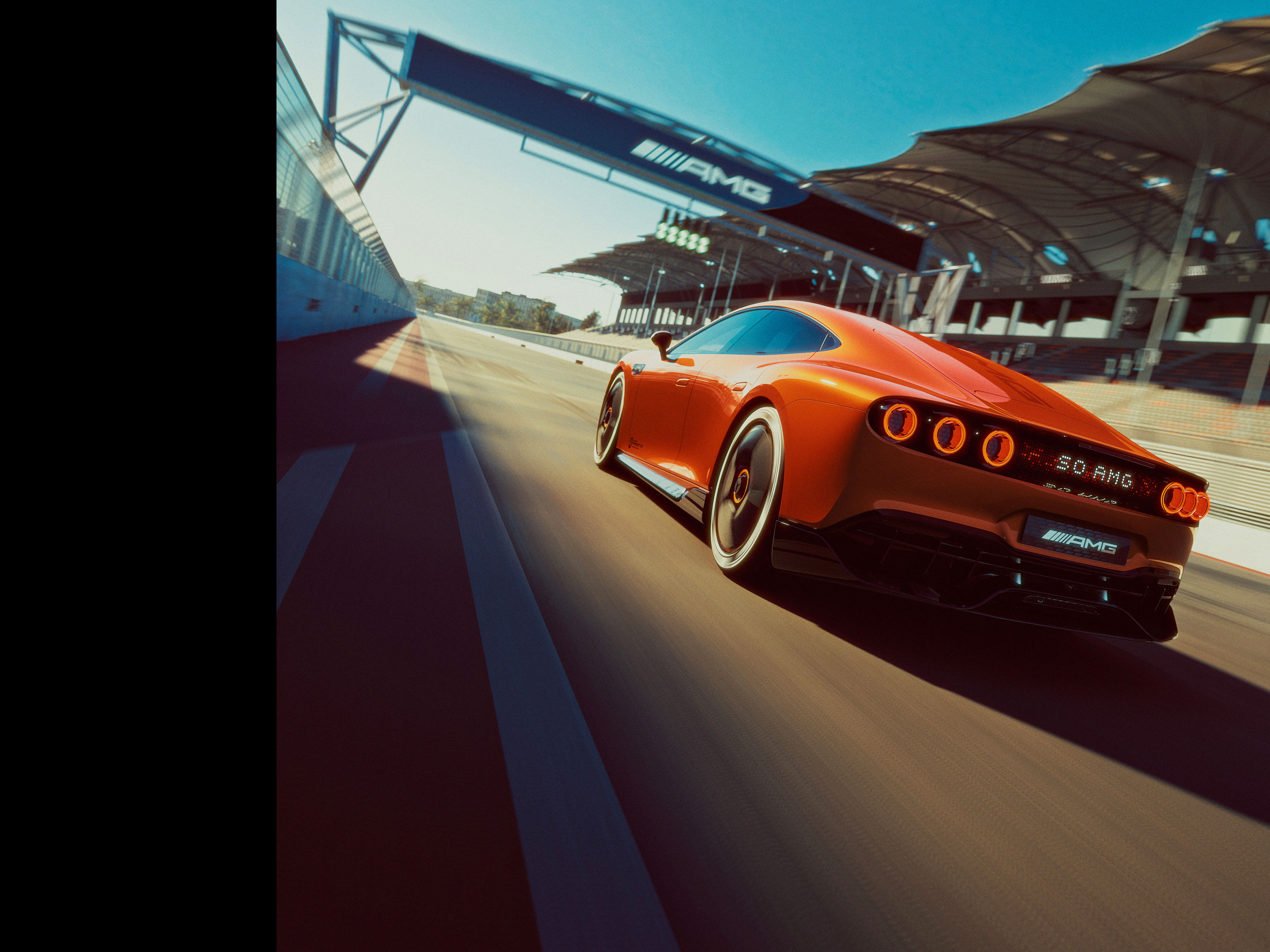 O design e estilo do novo CONCEPT AMG GT XX com arquitetura elétrica AMG (AMG.EA) da Mercedes-AMG. Design & Style | AMG.EA | Mercedes-AMG