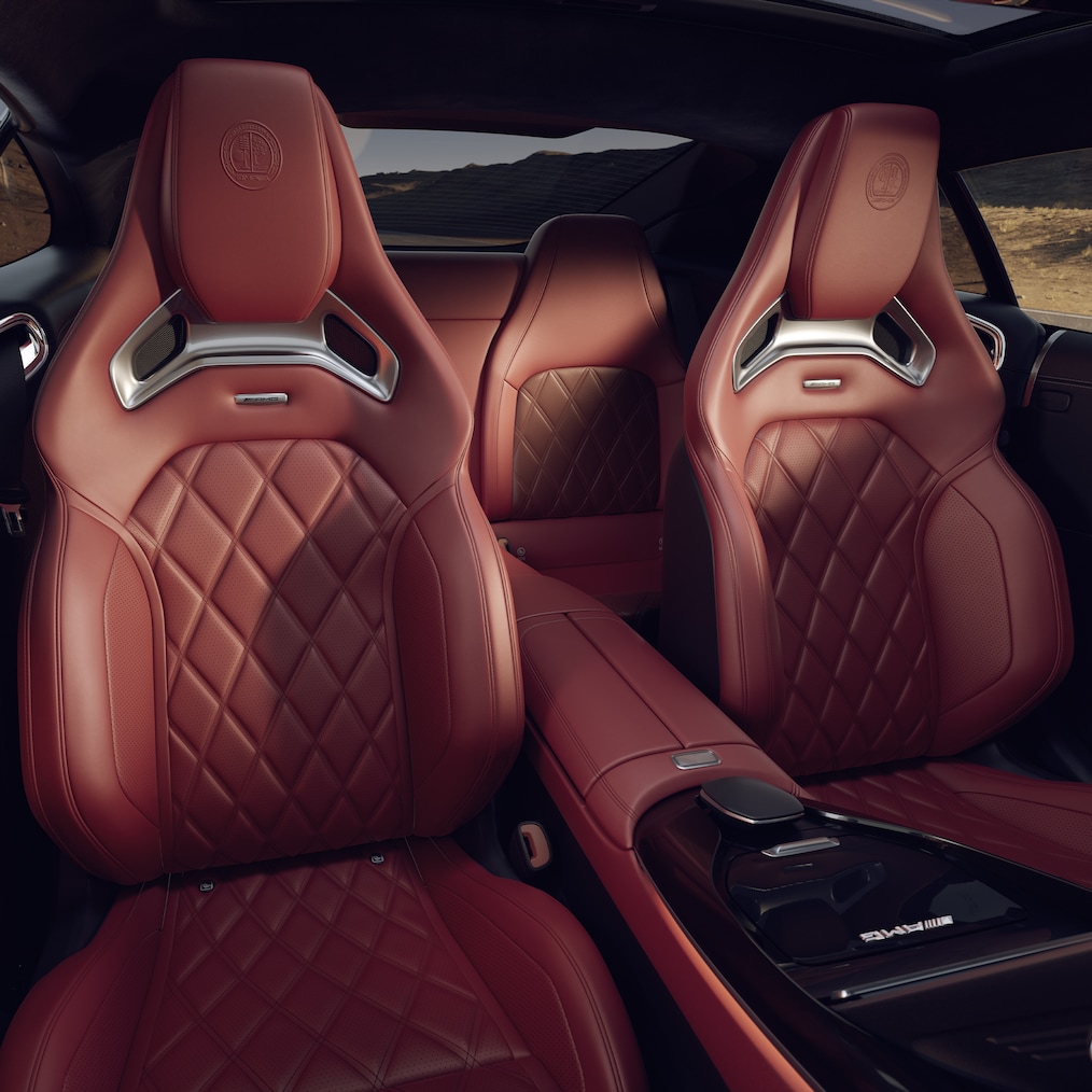 Oferta de opções MANUFAKTUR do GT Coupé da Mercedes-AMG.