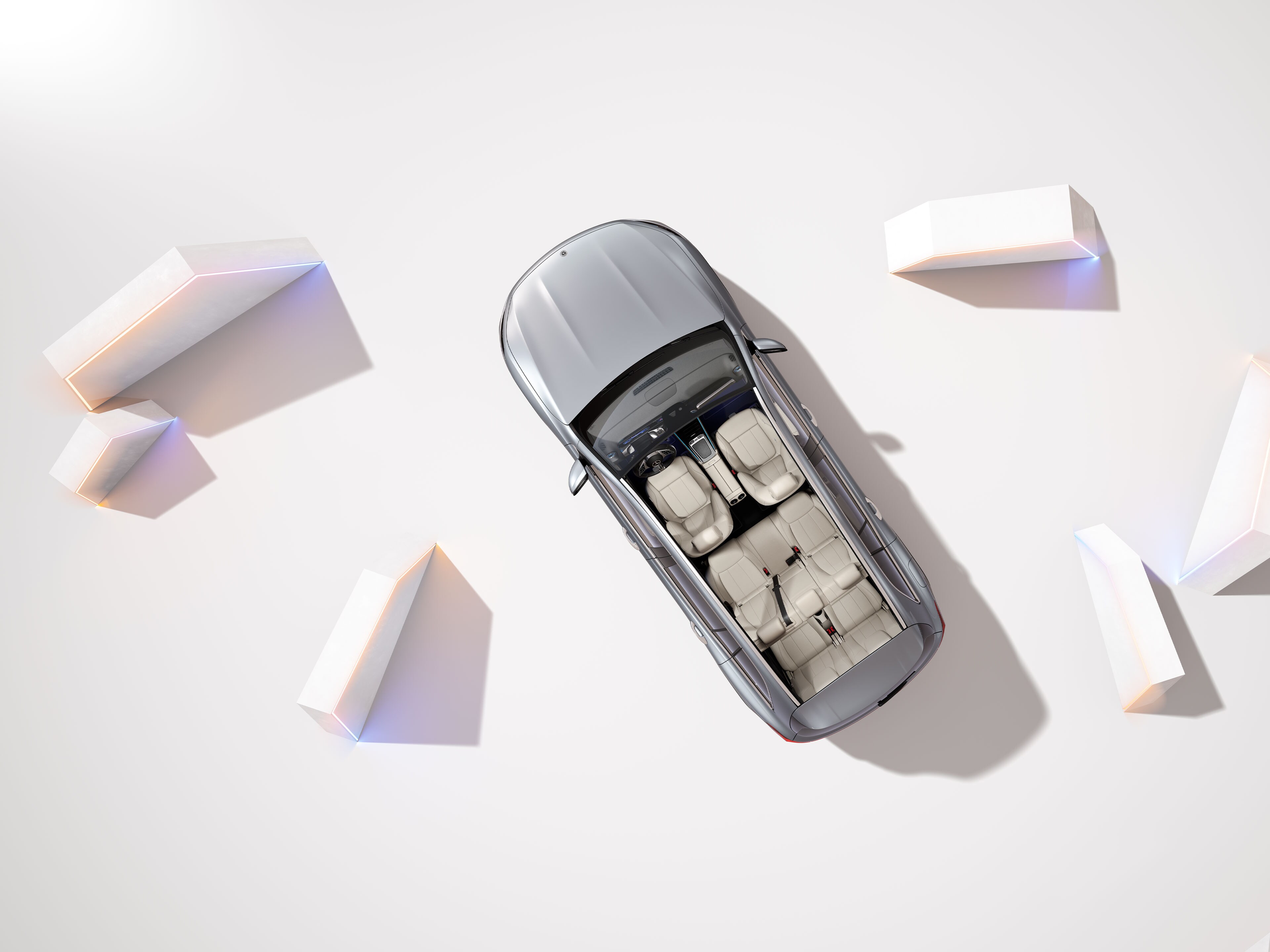 7 lugares da Mercedes-Benz