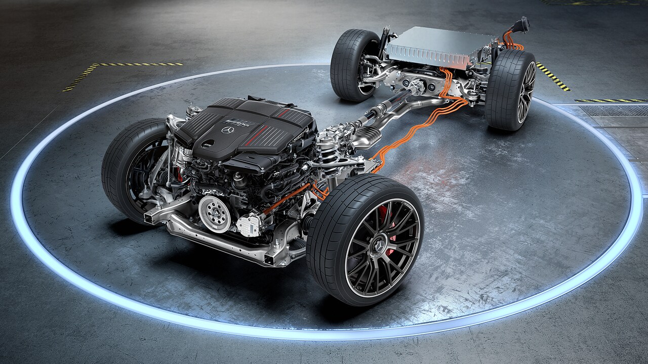 Engenharia da Mercedes AMG.