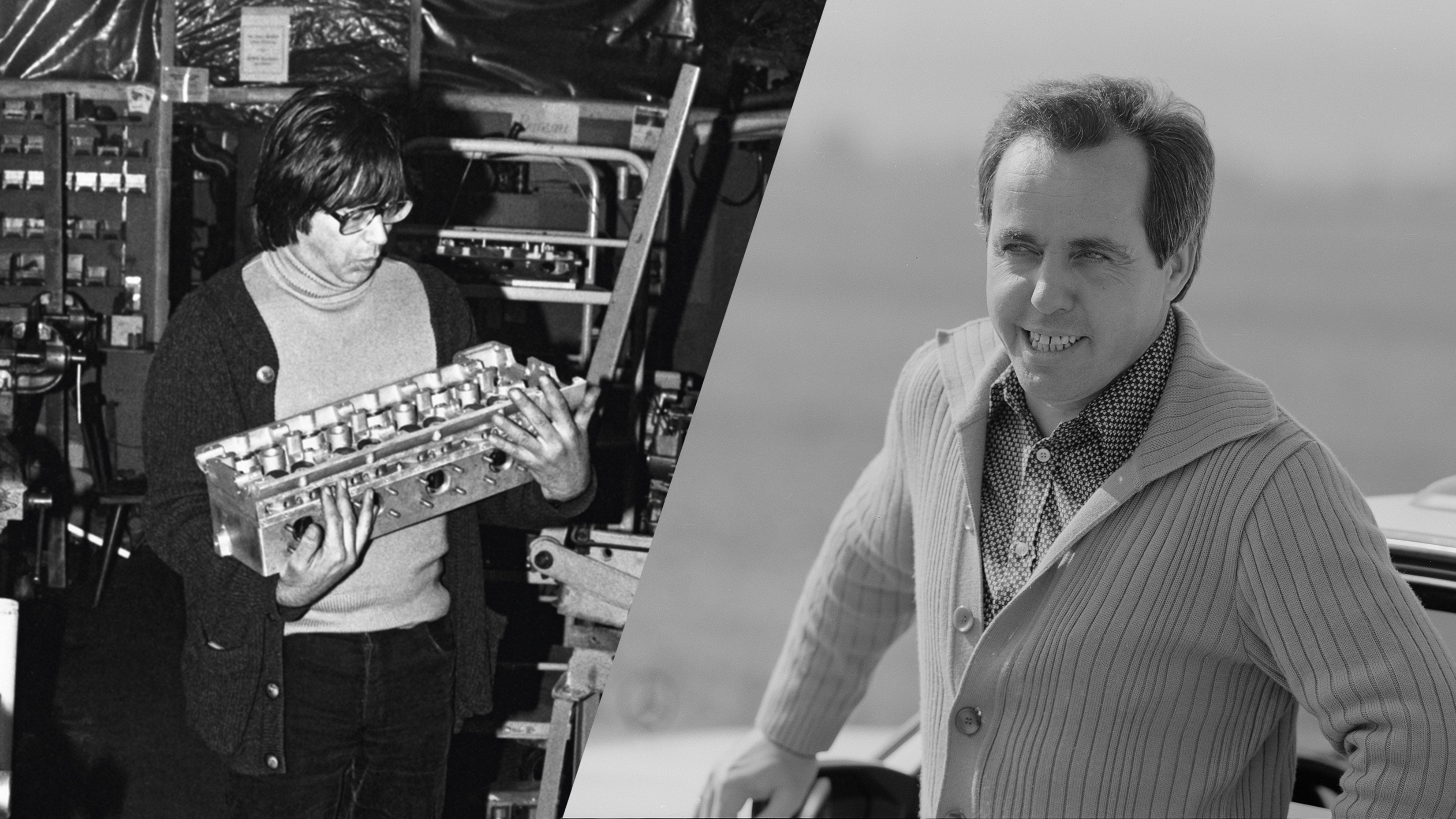 Fundadores | A marca | Mercedes-AMG Os fundadores da Mercedes-AMG.