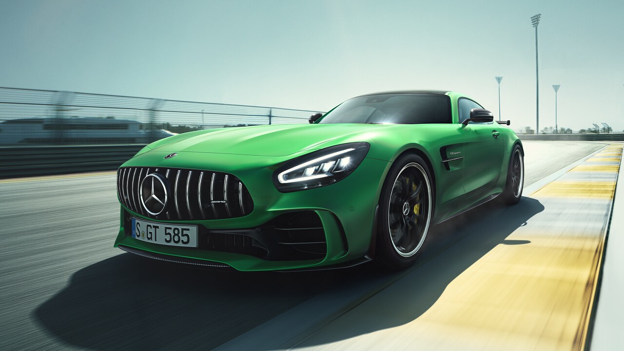 O Mercedes-AMG GT R.