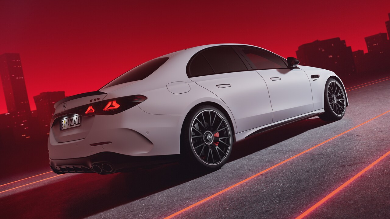 A aerodinâmica da Mercedes-AMG.